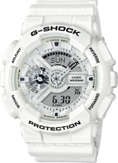Casio G-Shock GA-110MW-7ADR Beyaz / Beyaz / Gri Kol Saati kullananlar yorumlar